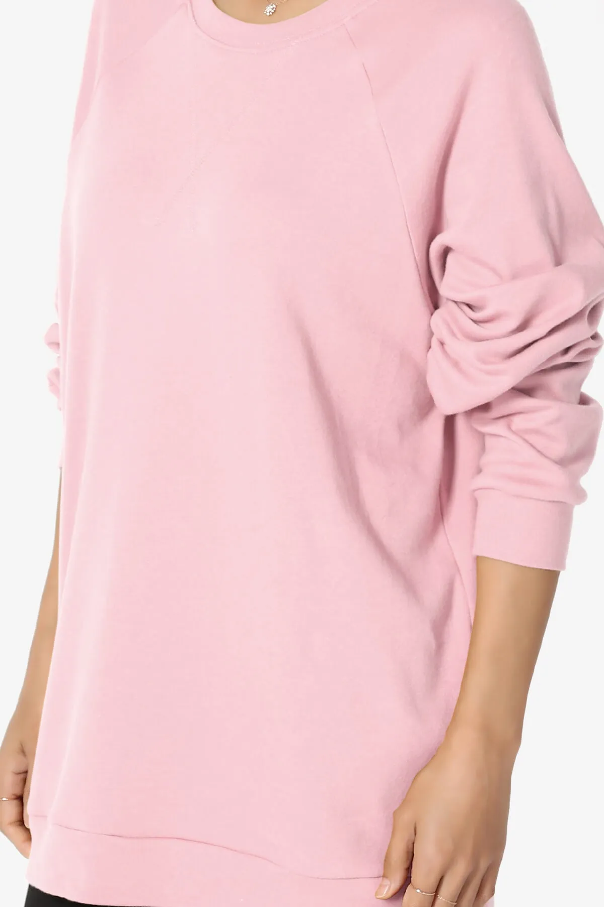Carlene Cotton Raglan Sleeve Pullover Top