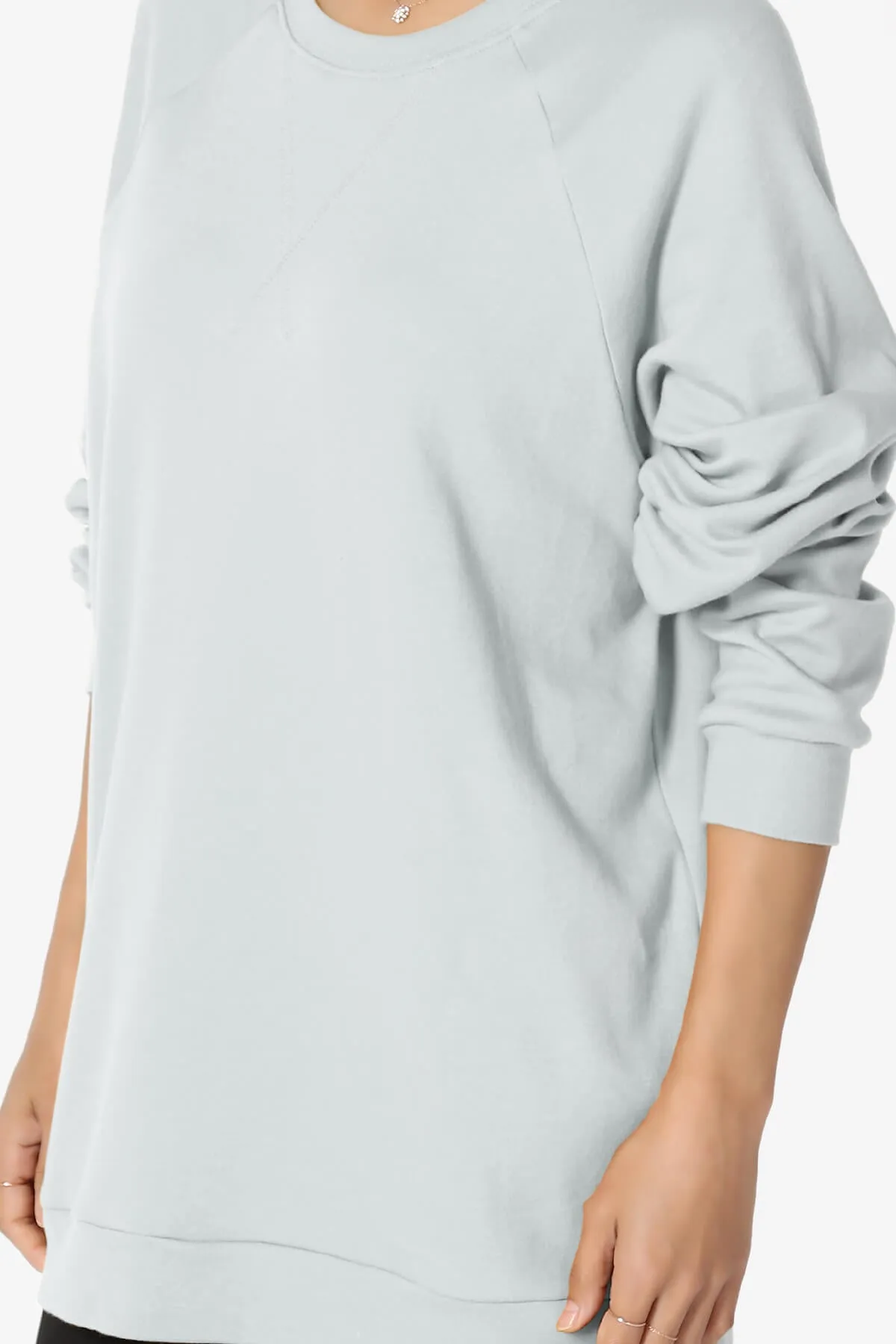 Carlene Cotton Raglan Sleeve Pullover Top