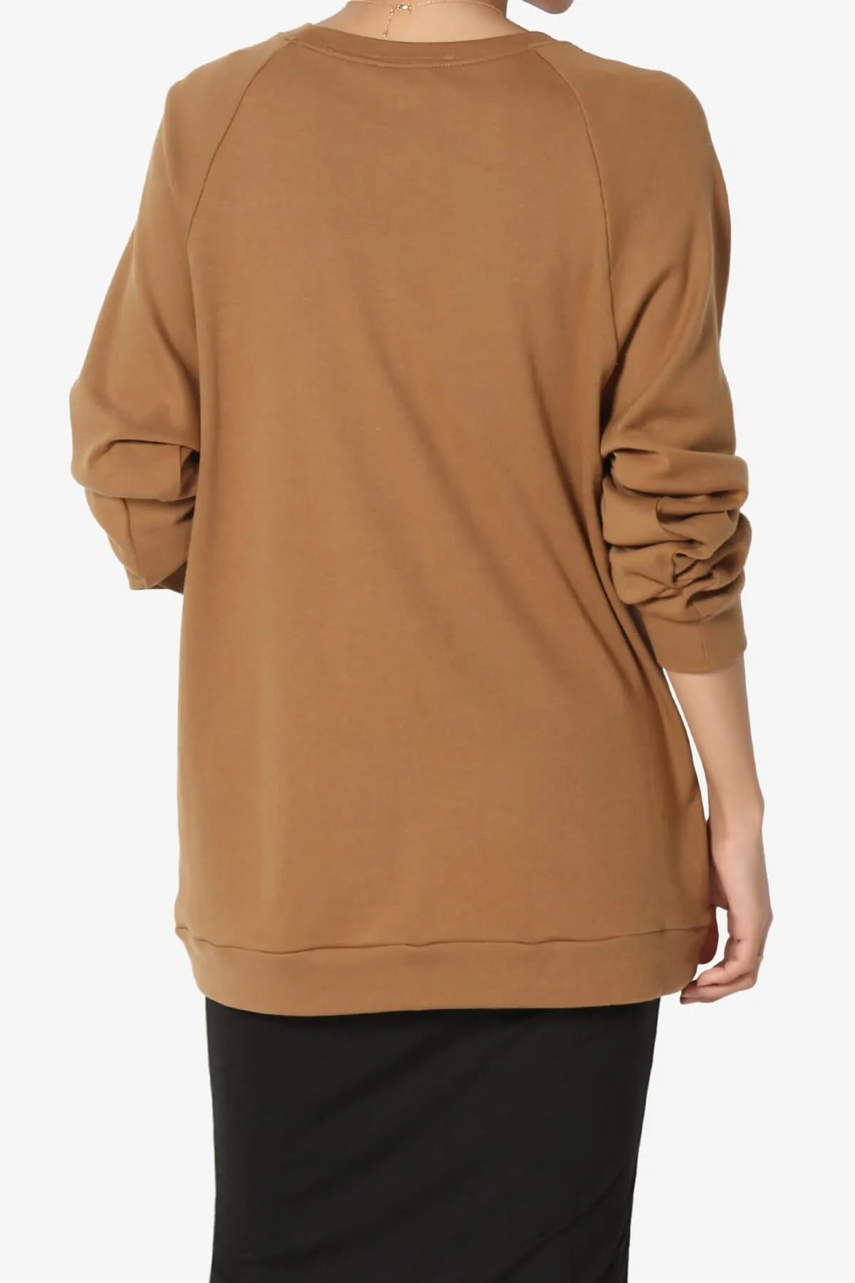 Carlene Cotton Raglan Sleeve Pullover Top