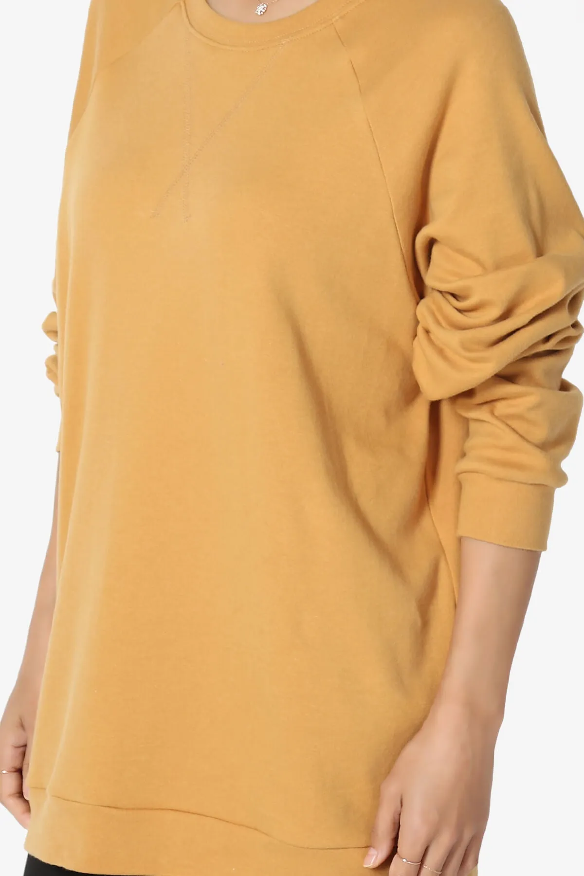 Carlene Cotton Raglan Sleeve Pullover Top