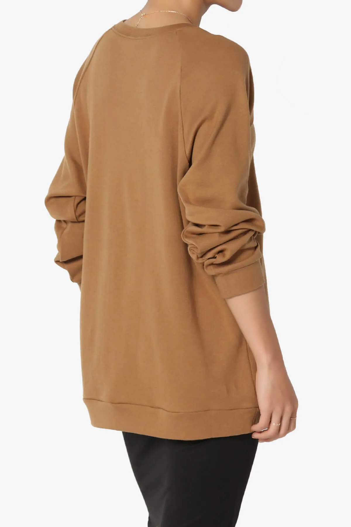 Carlene Cotton Raglan Sleeve Pullover Top