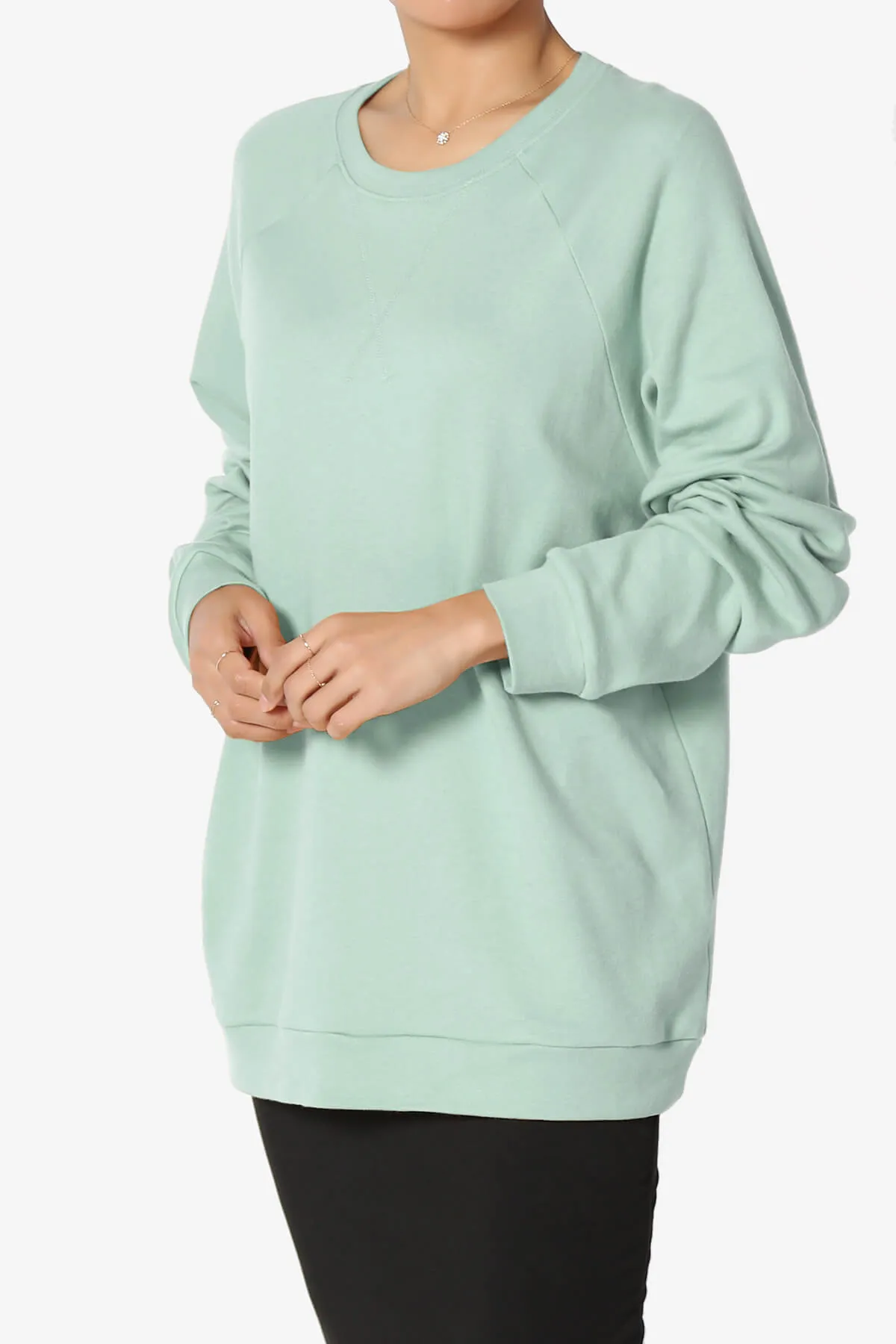 Carlene Cotton Raglan Sleeve Pullover Top