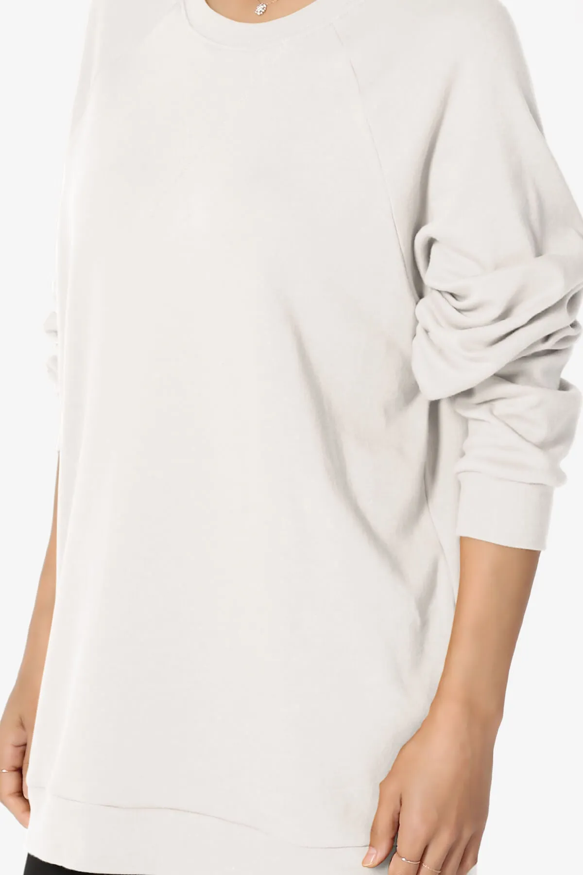 Carlene Cotton Raglan Sleeve Pullover Top