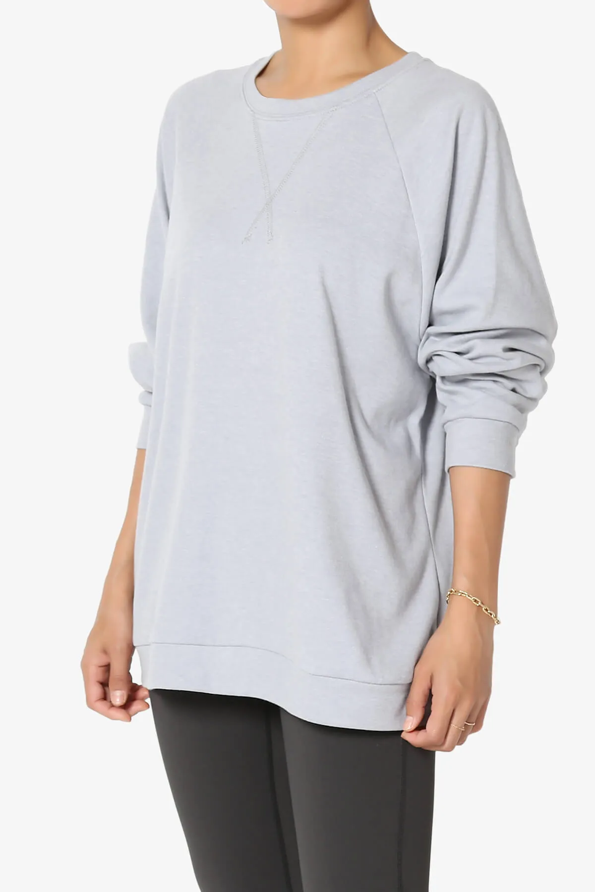 Carlene Cotton Raglan Sleeve Pullover Top