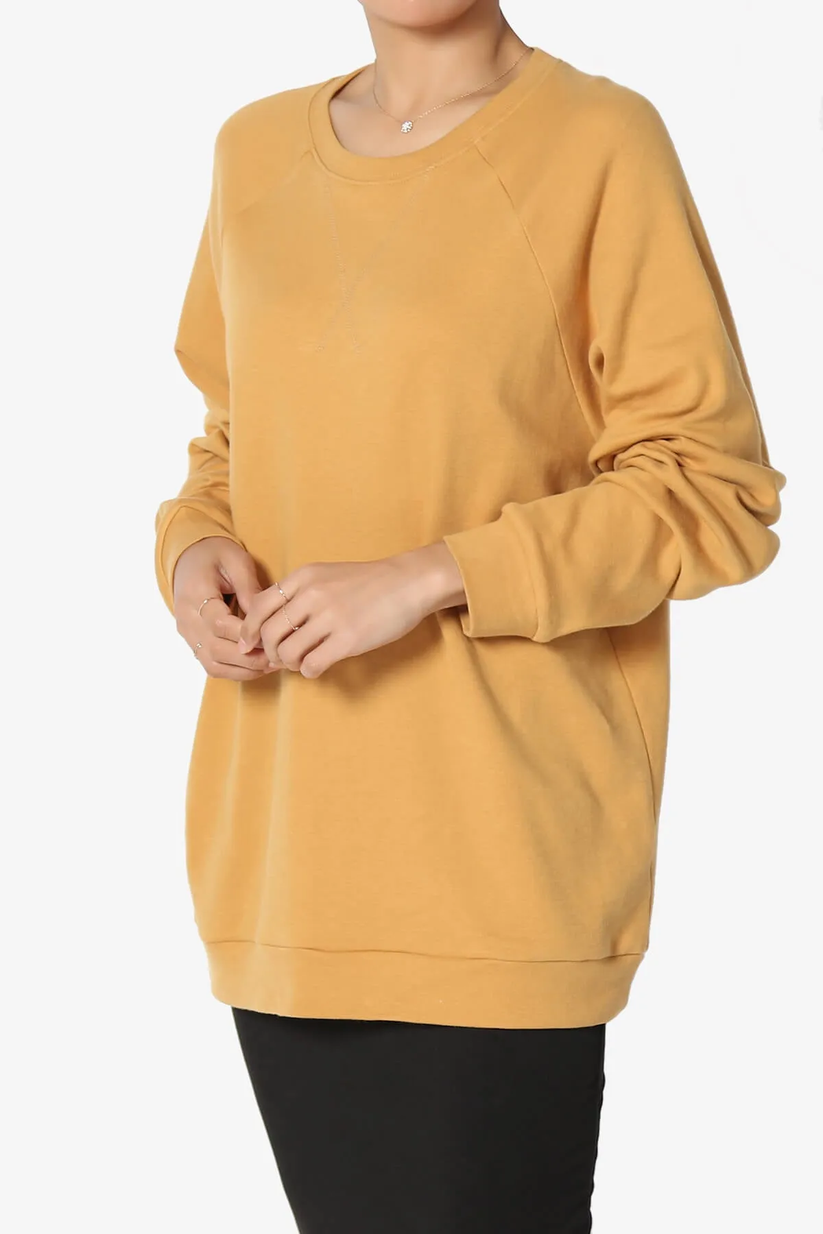 Carlene Cotton Raglan Sleeve Pullover Top