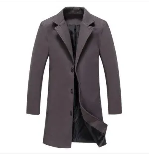 CASUAL WOOLEN COAT