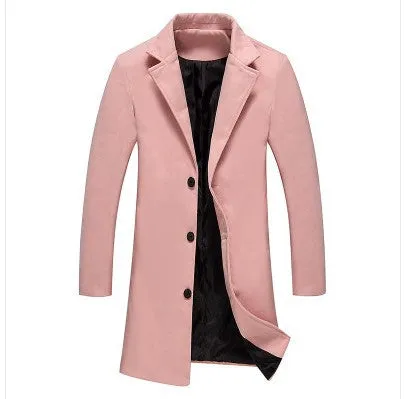 CASUAL WOOLEN COAT