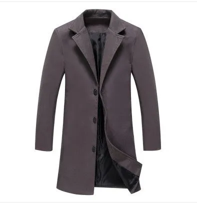 CASUAL WOOLEN COAT