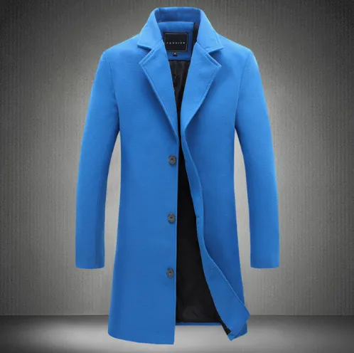 CASUAL WOOLEN COAT