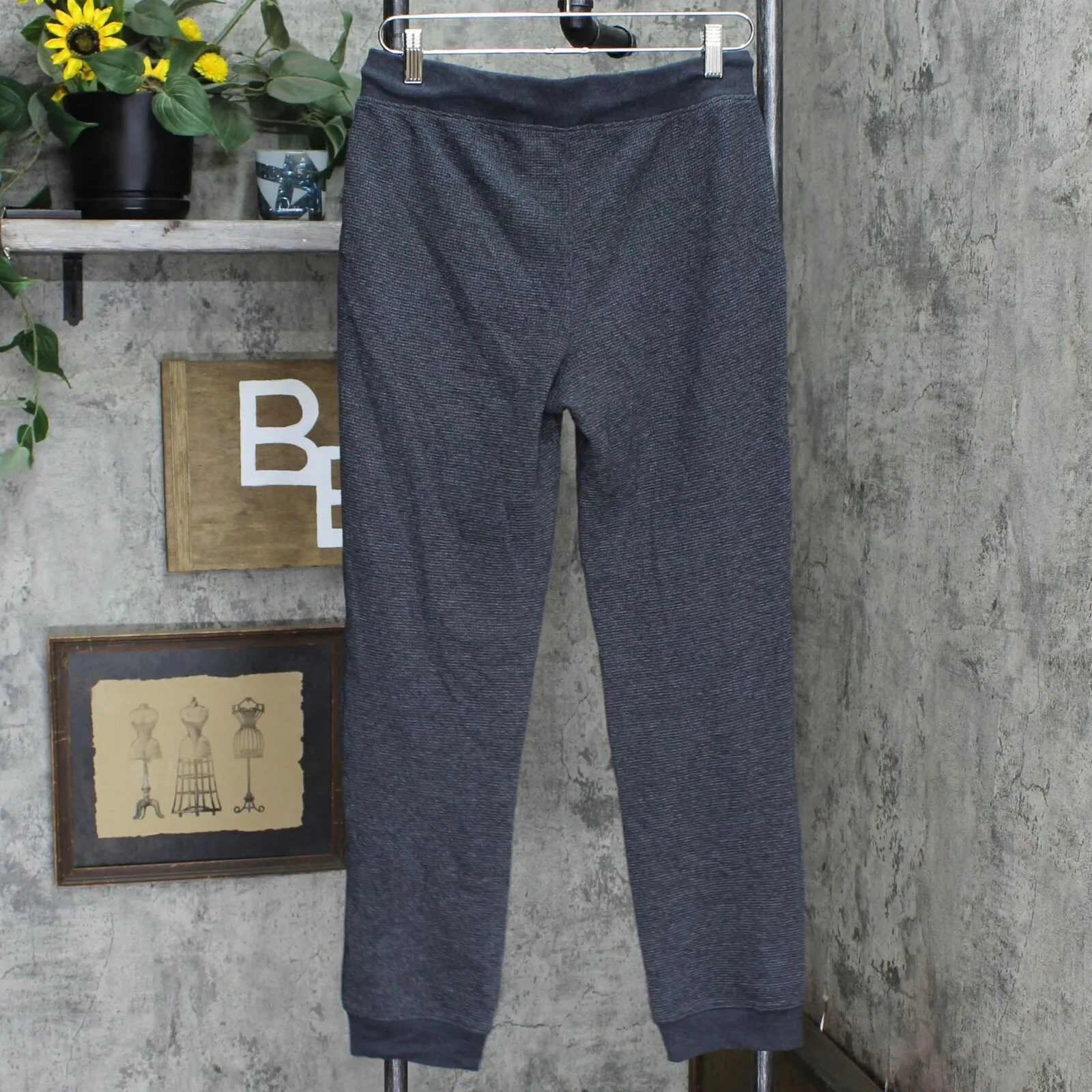 Cat & Jack Boys Thermal Knit Jogger Pants Gray XL