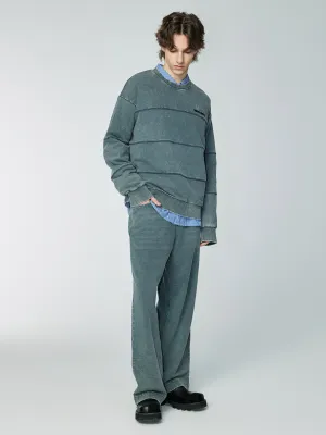 Cat whisker - Casual Pants - Grey