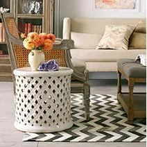 Chevron Cowhide Rug