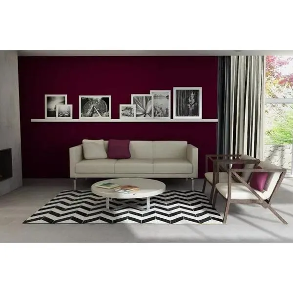 Chevron Cowhide Rug