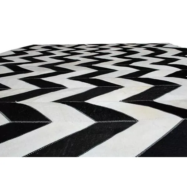 Chevron Cowhide Rug