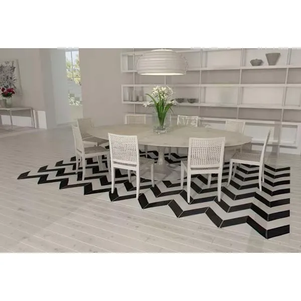 Chevron Cowhide Rug