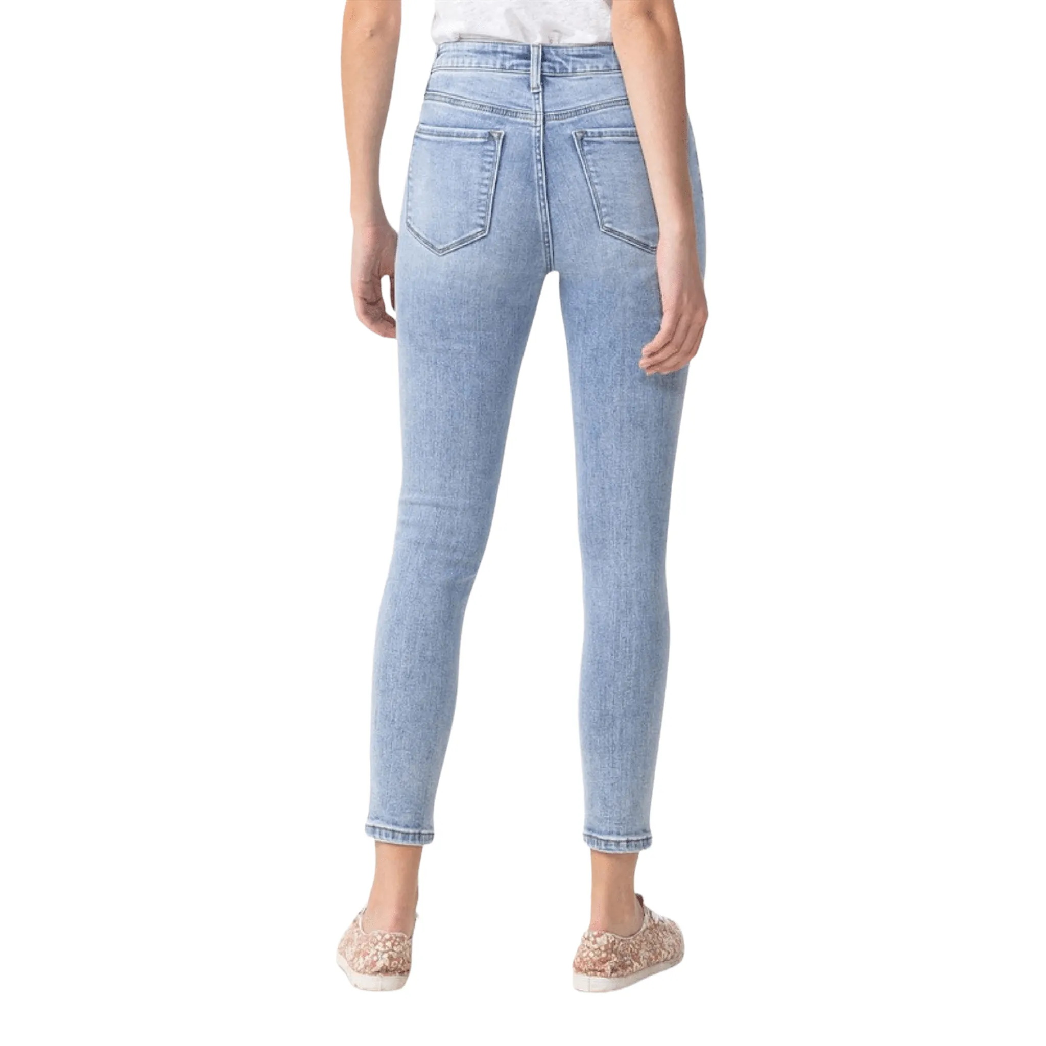 Chic Heights High Rise Crop Skinny Jeans
