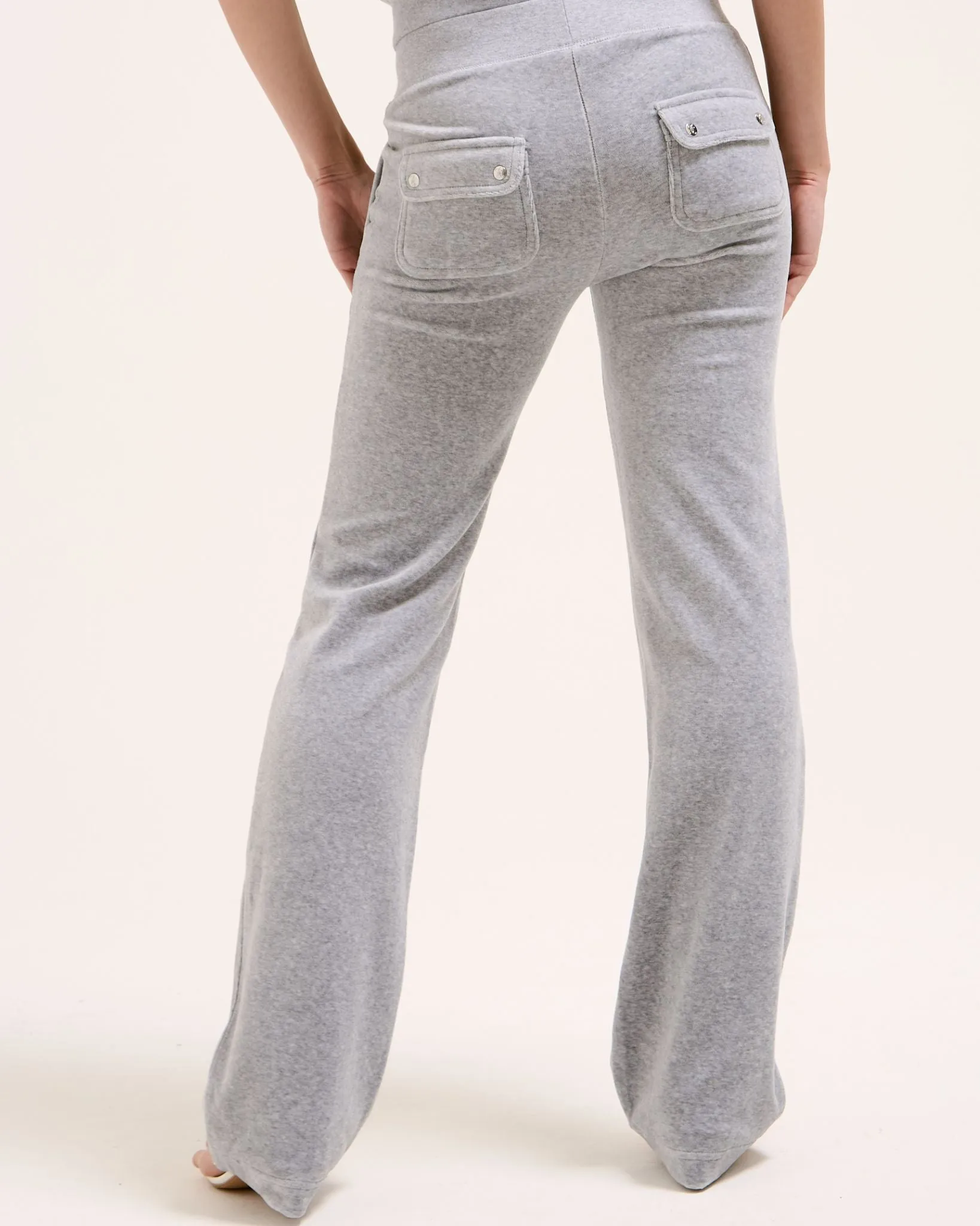 Classic Velour Del Ray Pant Silver Marl