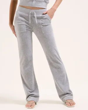 Classic Velour Del Ray Pant Silver Marl