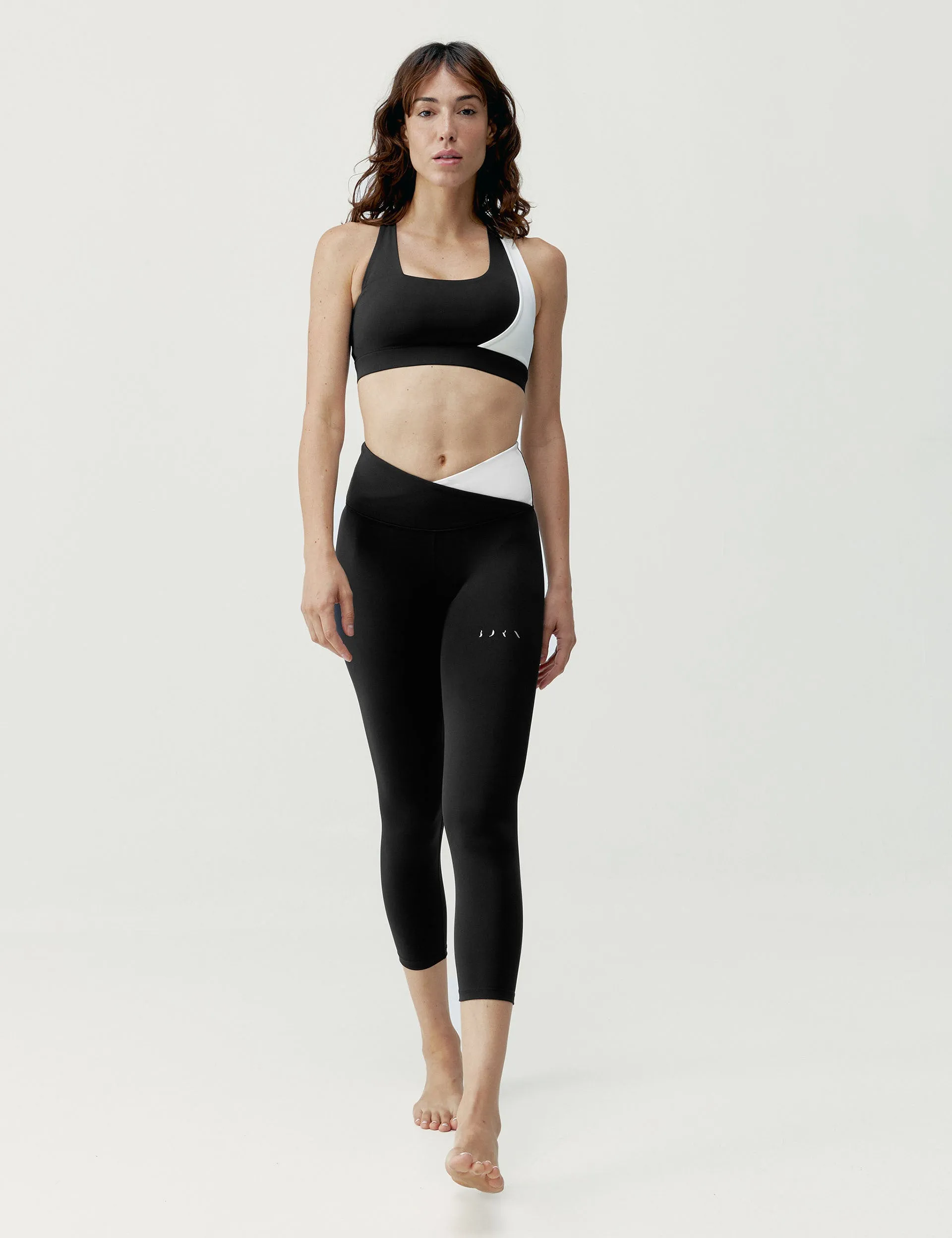 Cleo Bra - Black/White Chalk
