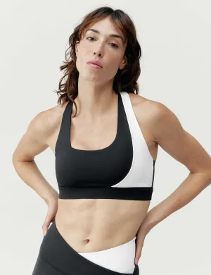 Cleo Bra - Black/White Chalk