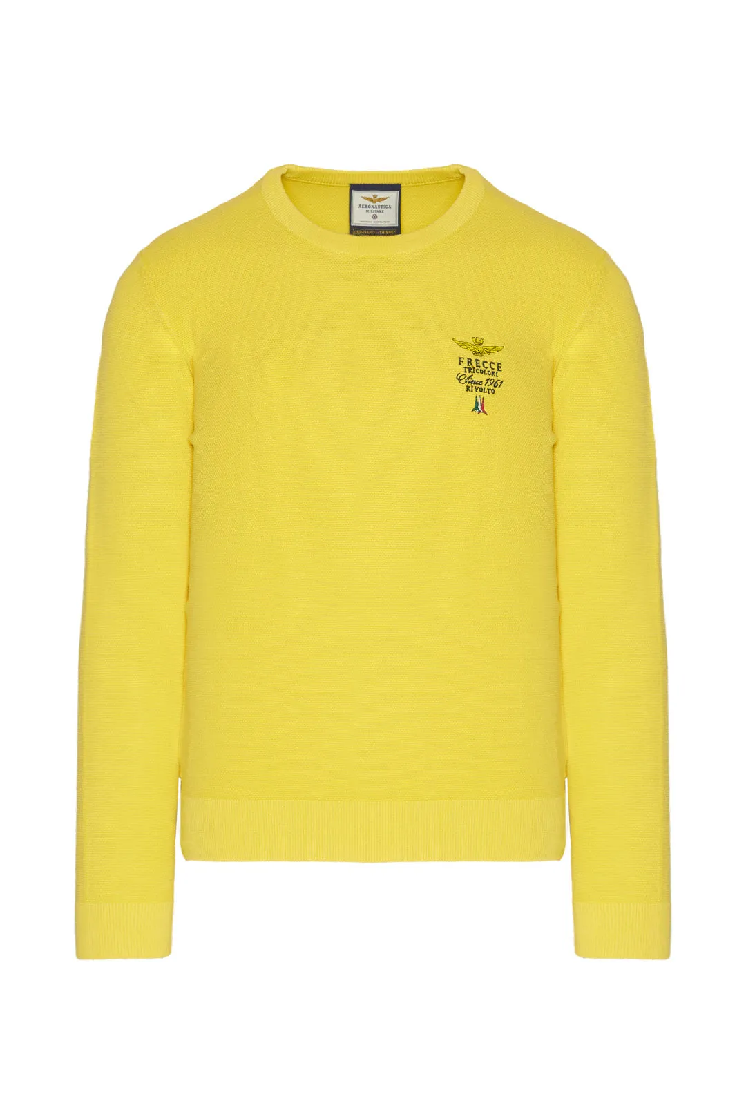 Cotton and Tencel Crewneck Pullover