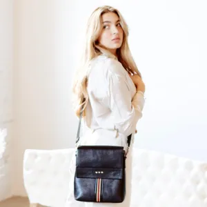 Dakota Crossbody Bag-Black