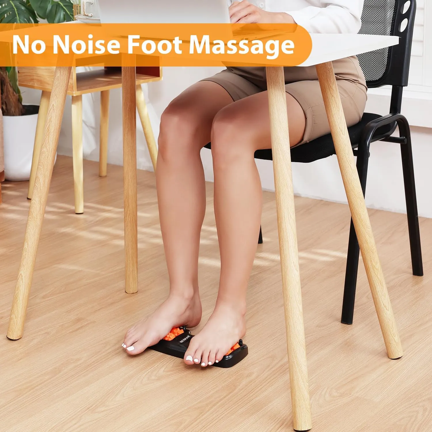 Dual Foot Massager Roller for Plantar Fasciitis Relief