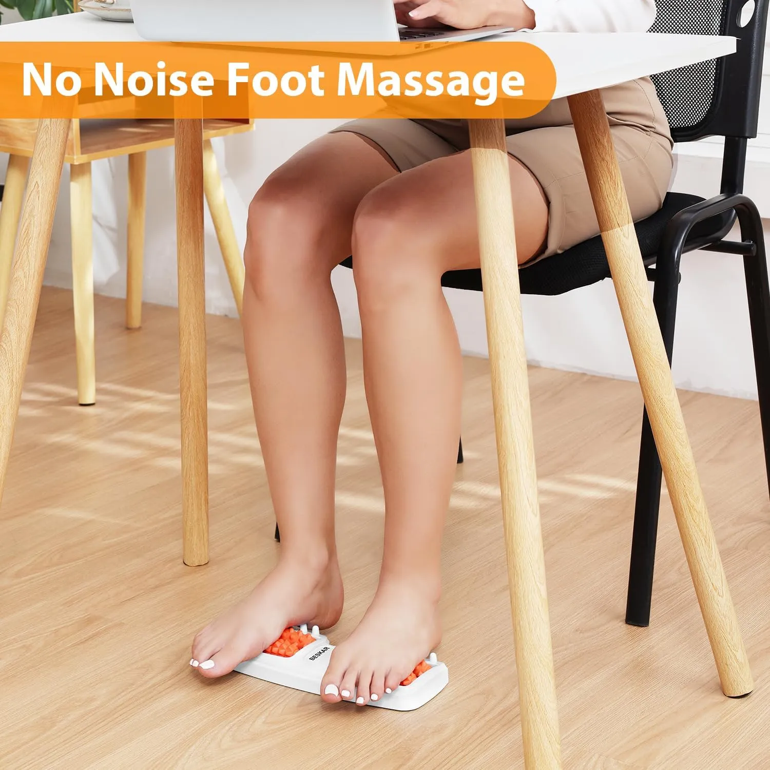 Dual Foot Massager Roller for Plantar Fasciitis Relief