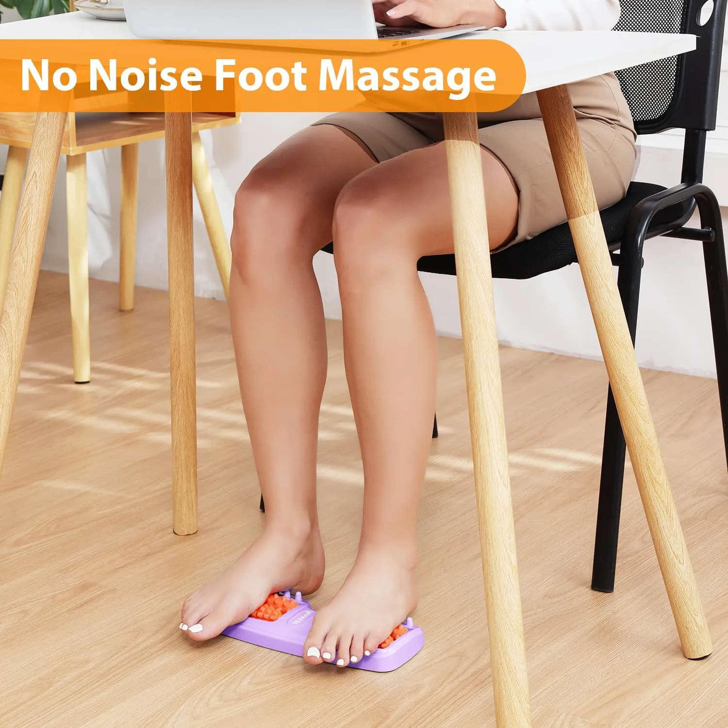 Dual Foot Massager Roller for Plantar Fasciitis Relief