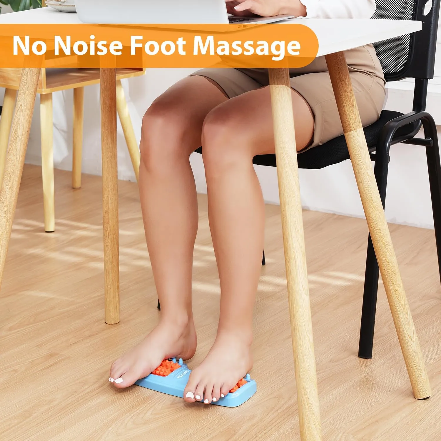Dual Foot Massager Roller for Plantar Fasciitis Relief