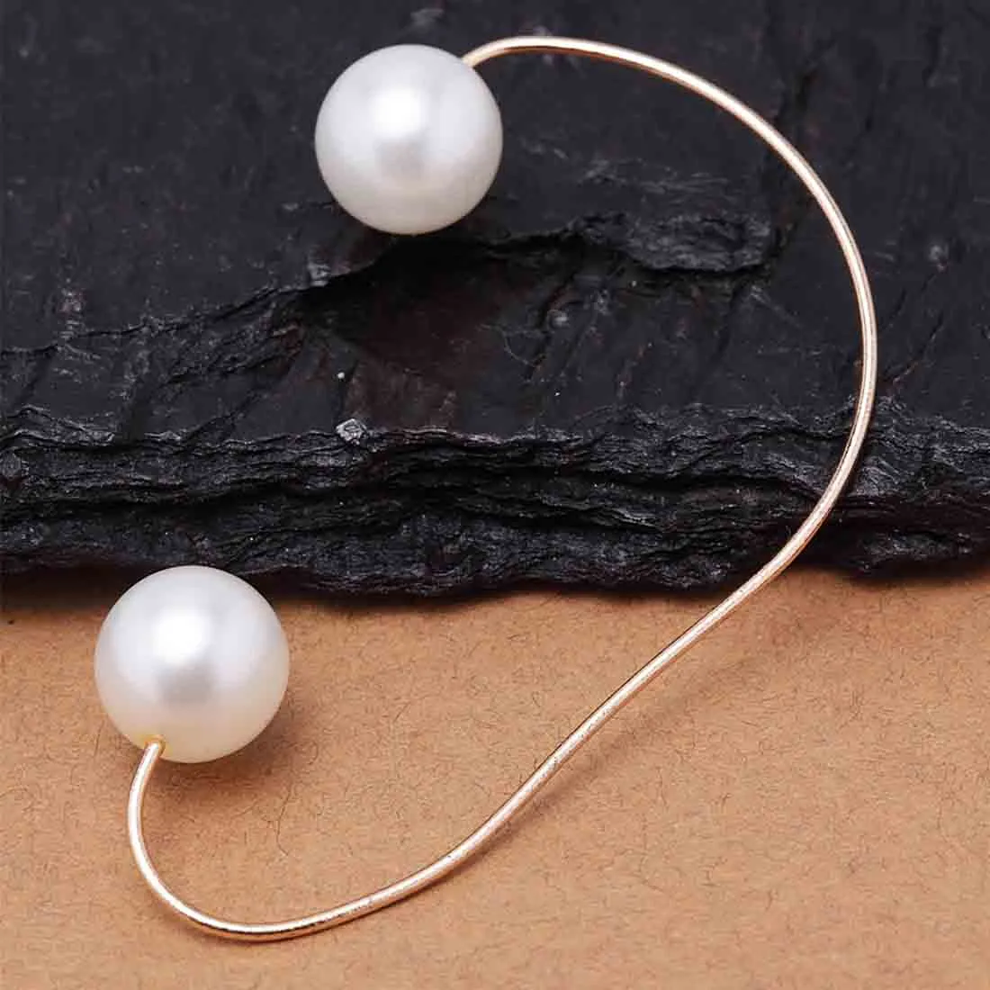 Dual Pearl Ear Jacket - Single Pc