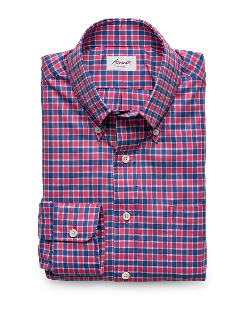 Edway Check (Bright Pink)