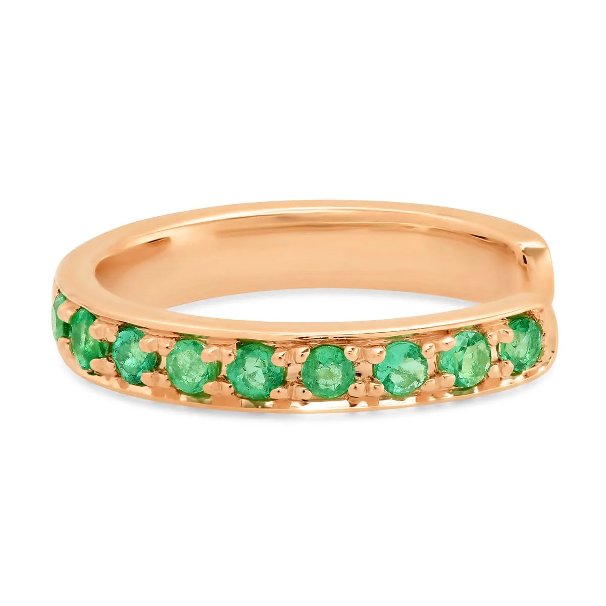 Emerald Ear Cuff