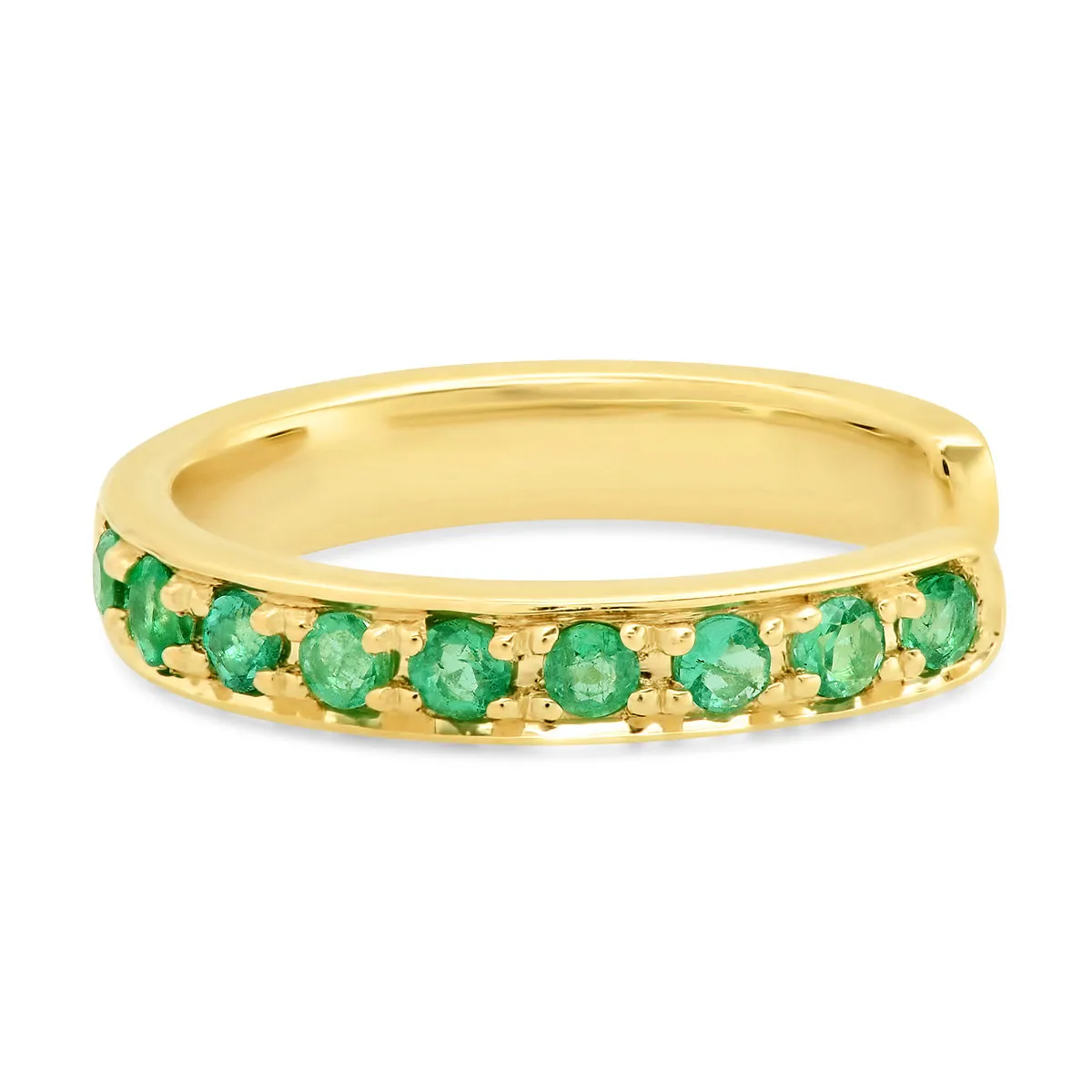 Emerald Ear Cuff
