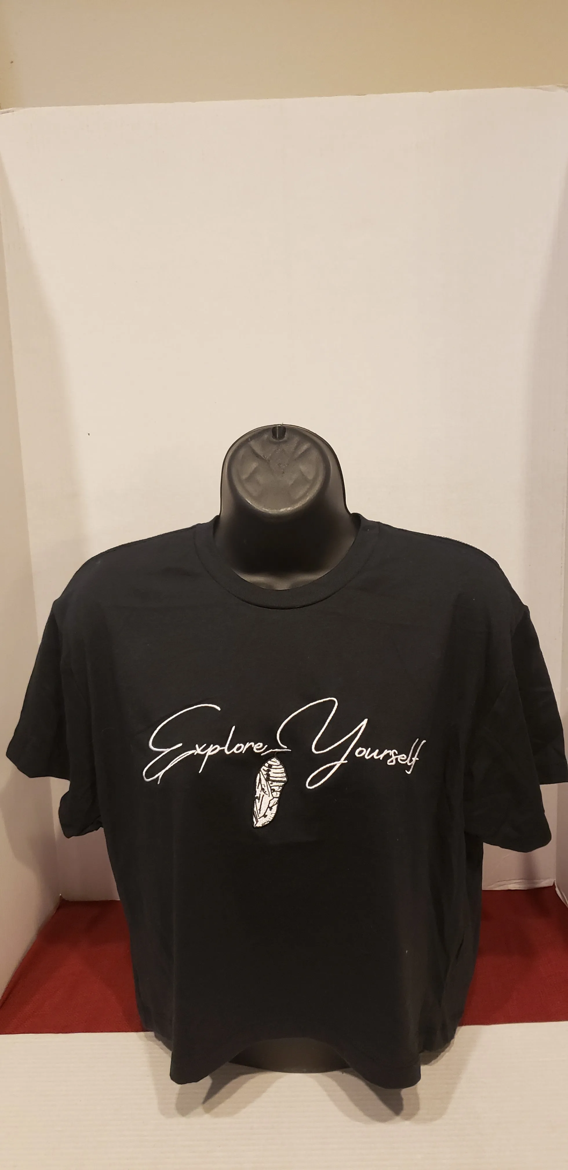 Explore Yourself Blue(Boss Blue)Crop Tee