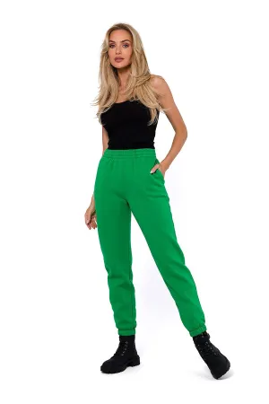 Exquisite Stitched Elastic Joggers
