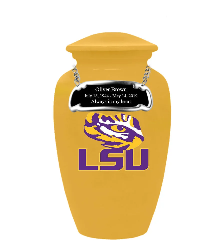 Fan Series - Louisiana State University Tigers Memorial Cremation Urn - IULSU102
