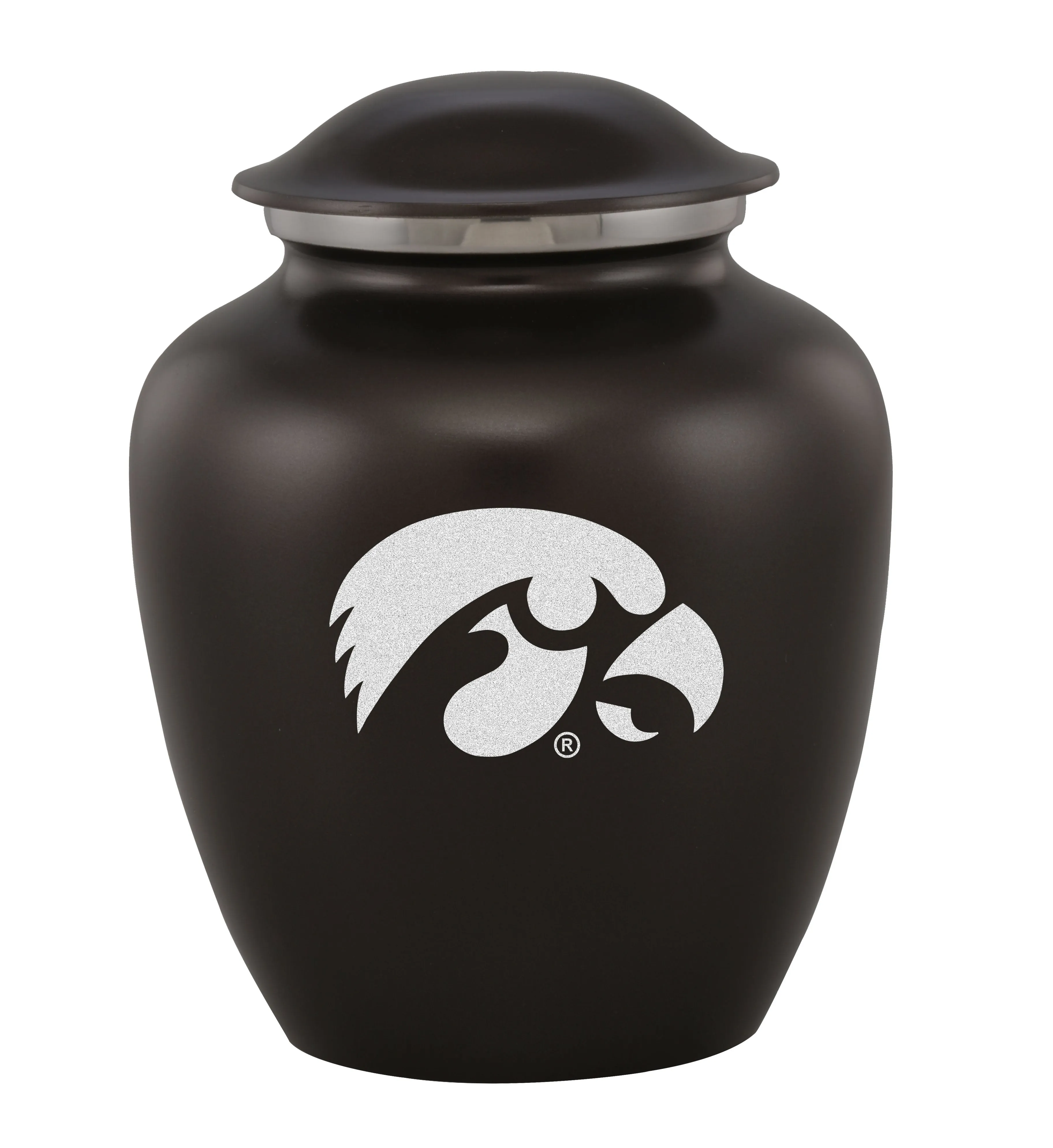 Fan Series - University of Iowa Hawkeyes Elite Slate Memorial Cremation Urn - IUIOWA103