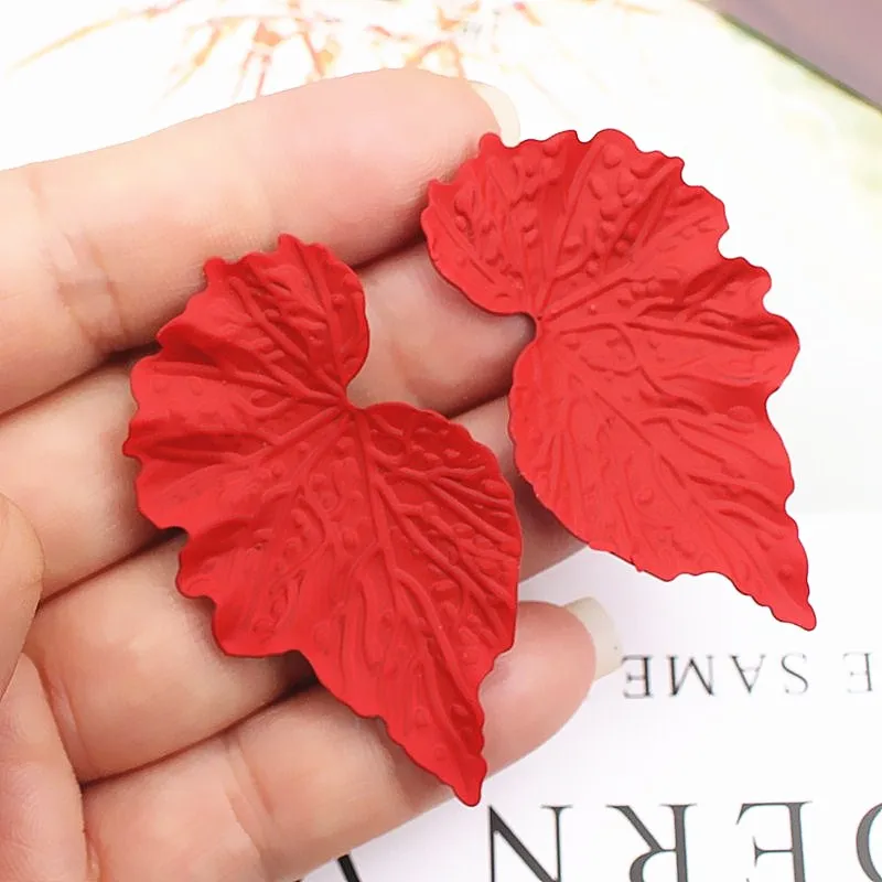 Fashion Trendy Flower Drop Earrings