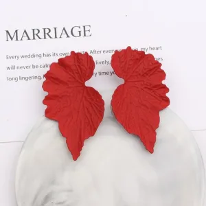 Fashion Trendy Flower Drop Earrings