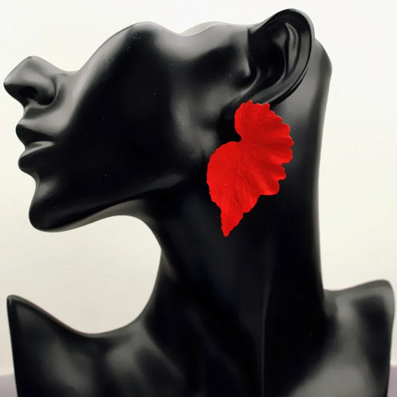 Fashion Trendy Flower Drop Earrings