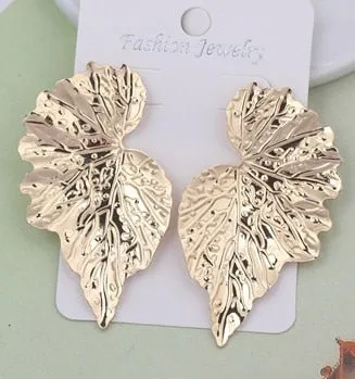 Fashion Trendy Flower Drop Earrings