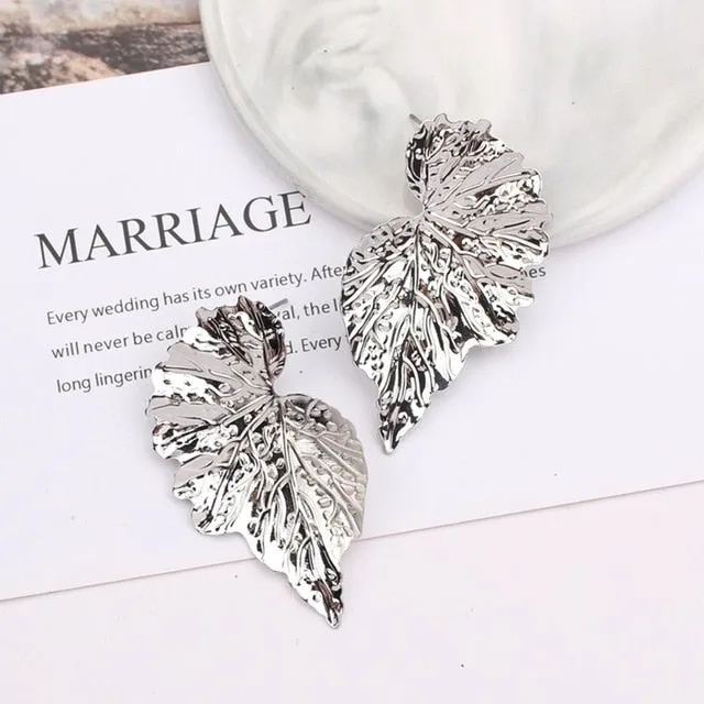 Fashion Trendy Flower Drop Earrings