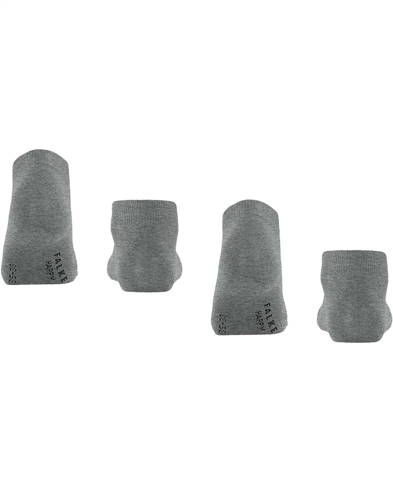 Faulke Women's Happy 2-Pairs Ankle Socks