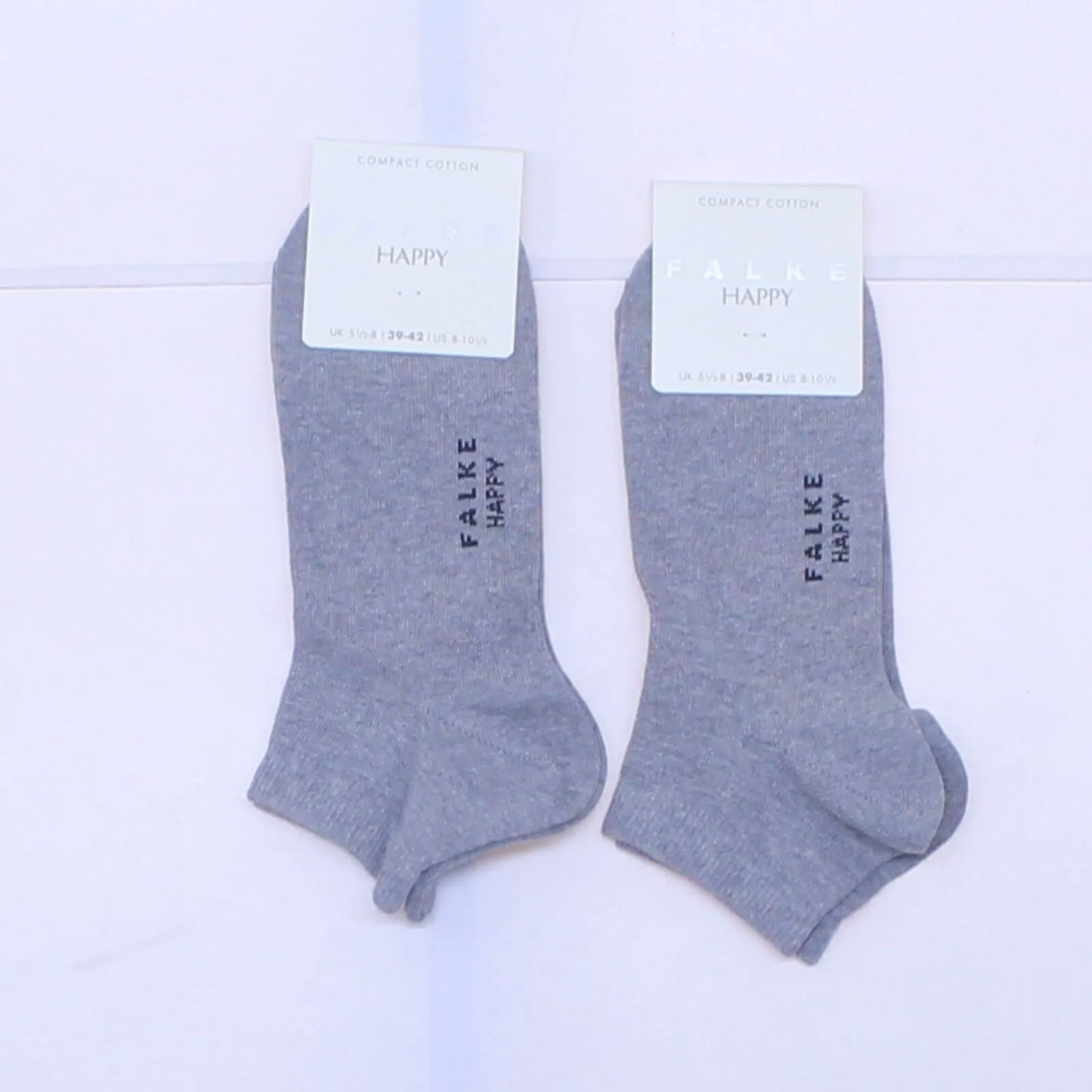 Faulke Women's Happy 2-Pairs Ankle Socks