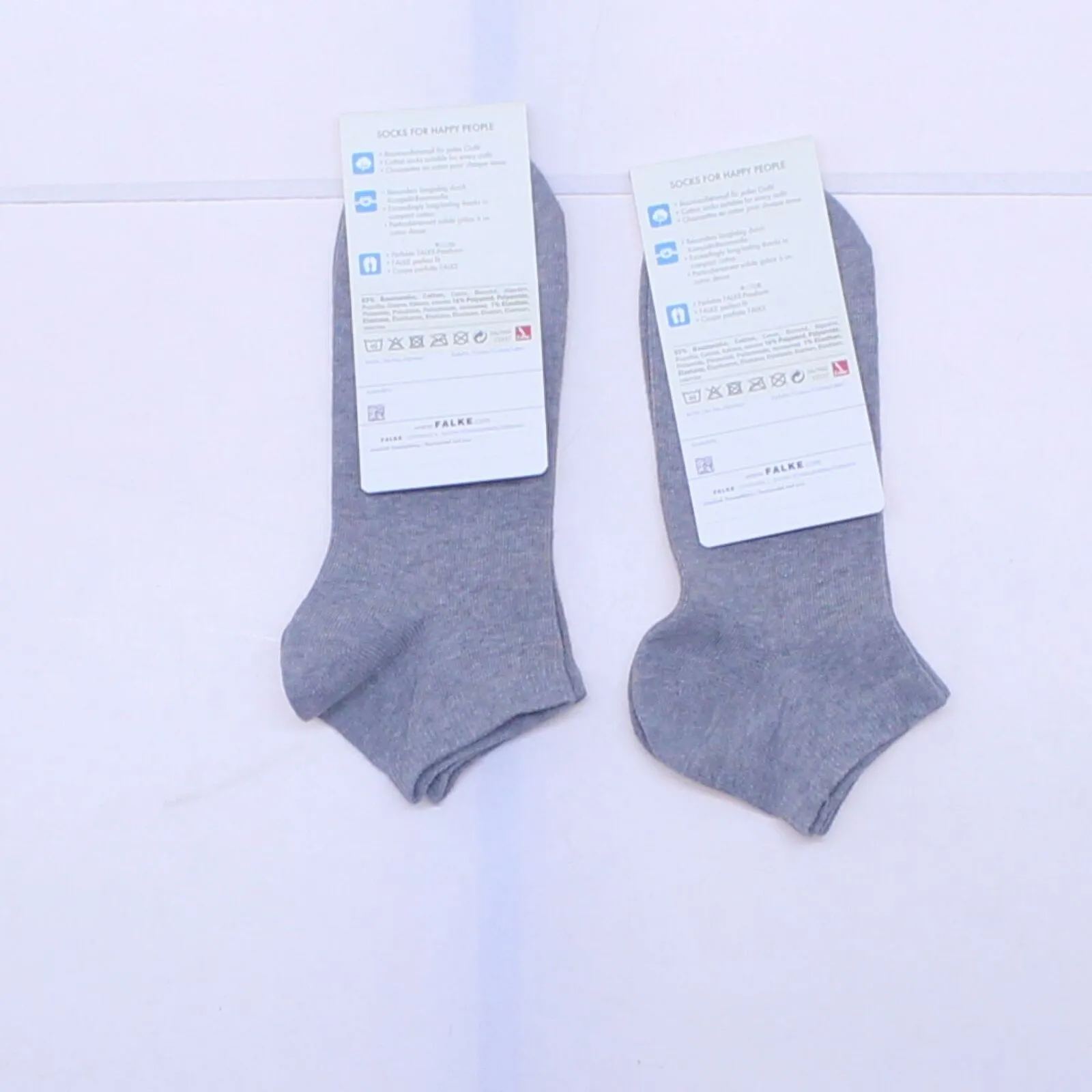 Faulke Women's Happy 2-Pairs Ankle Socks