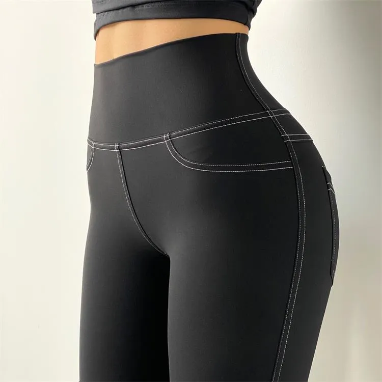 Fitness Leggings with pocket Sports Pants for women Yoga Leggings Gym Pants