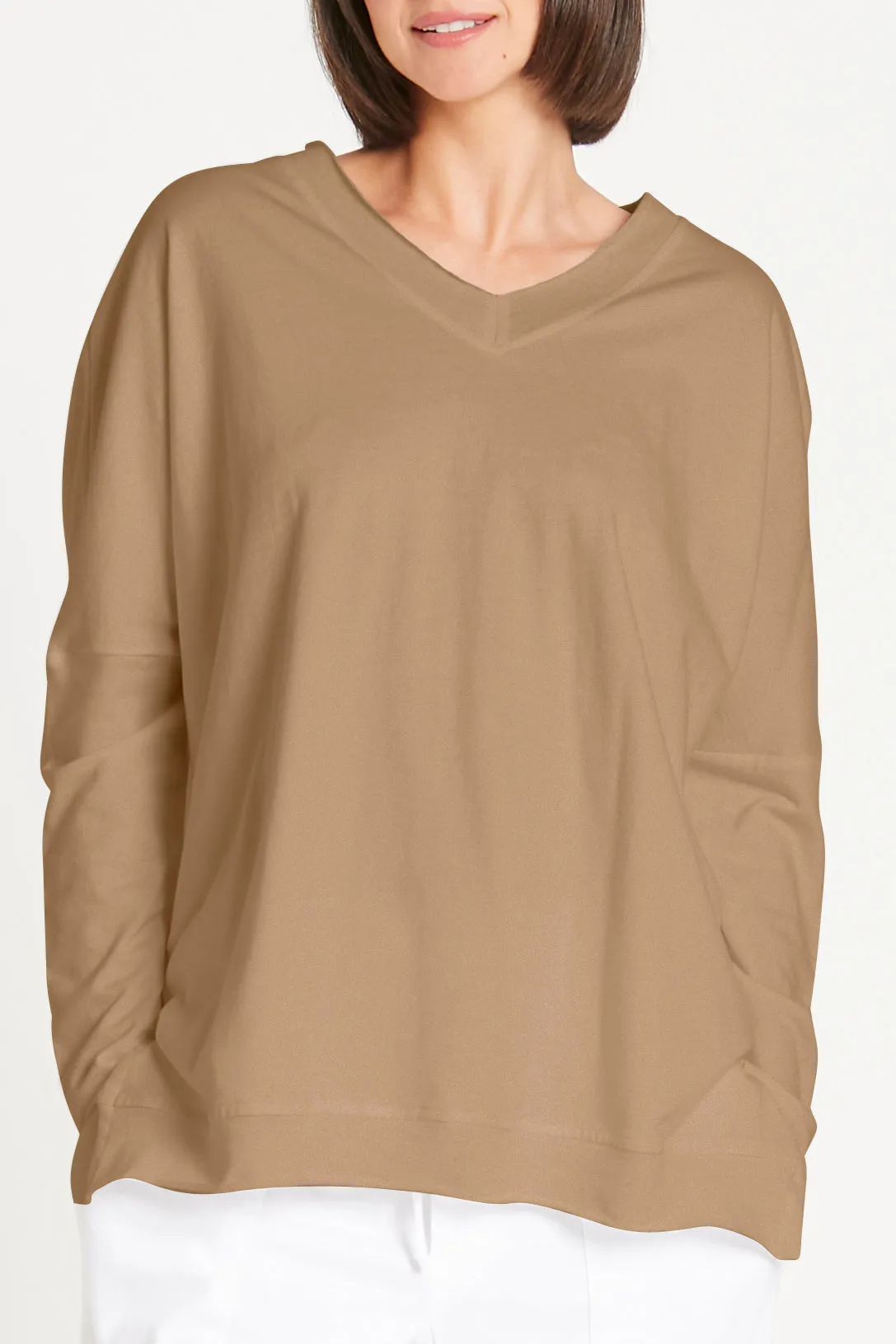 French Terry Bubble Top