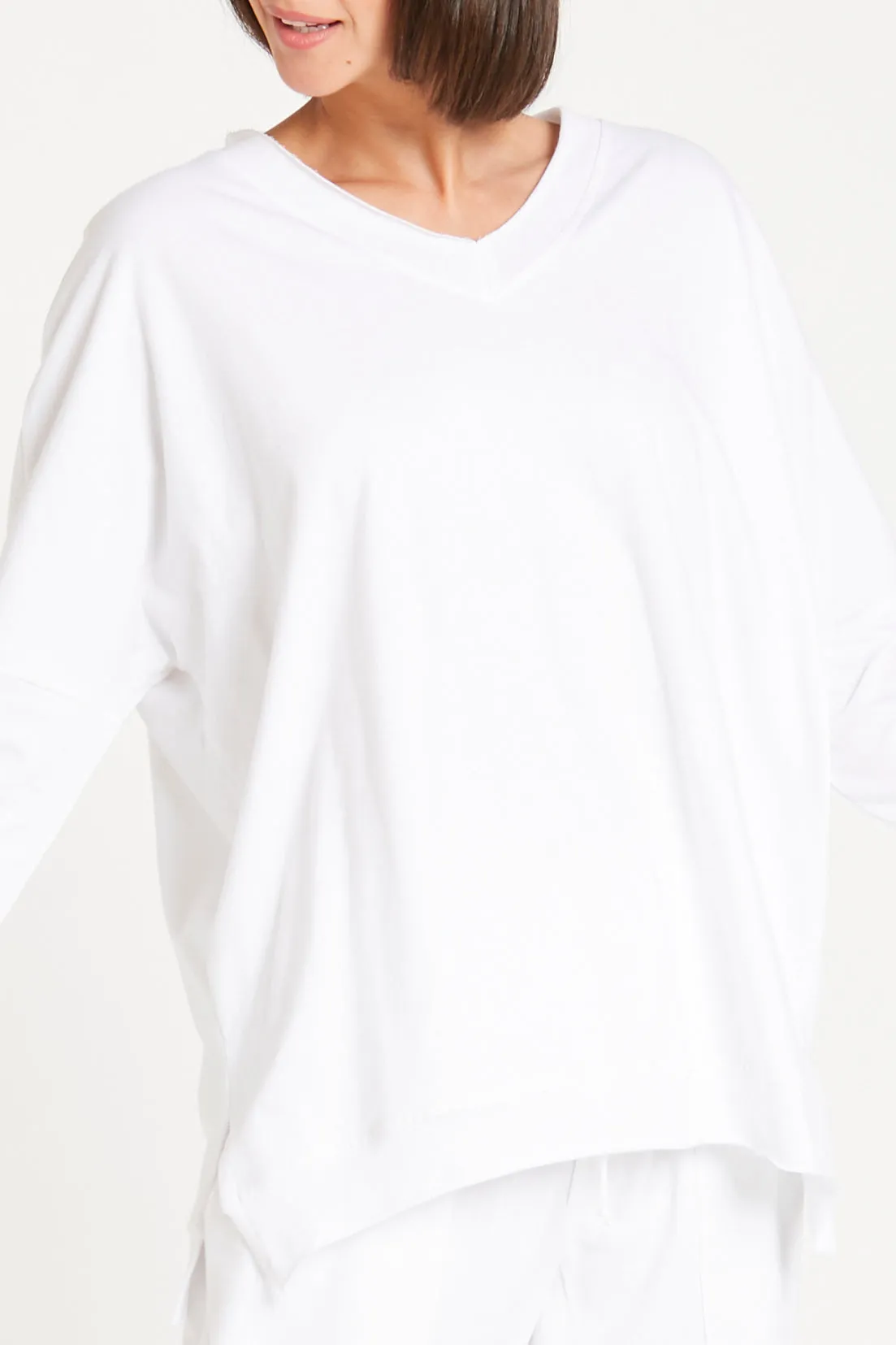 French Terry Bubble Top
