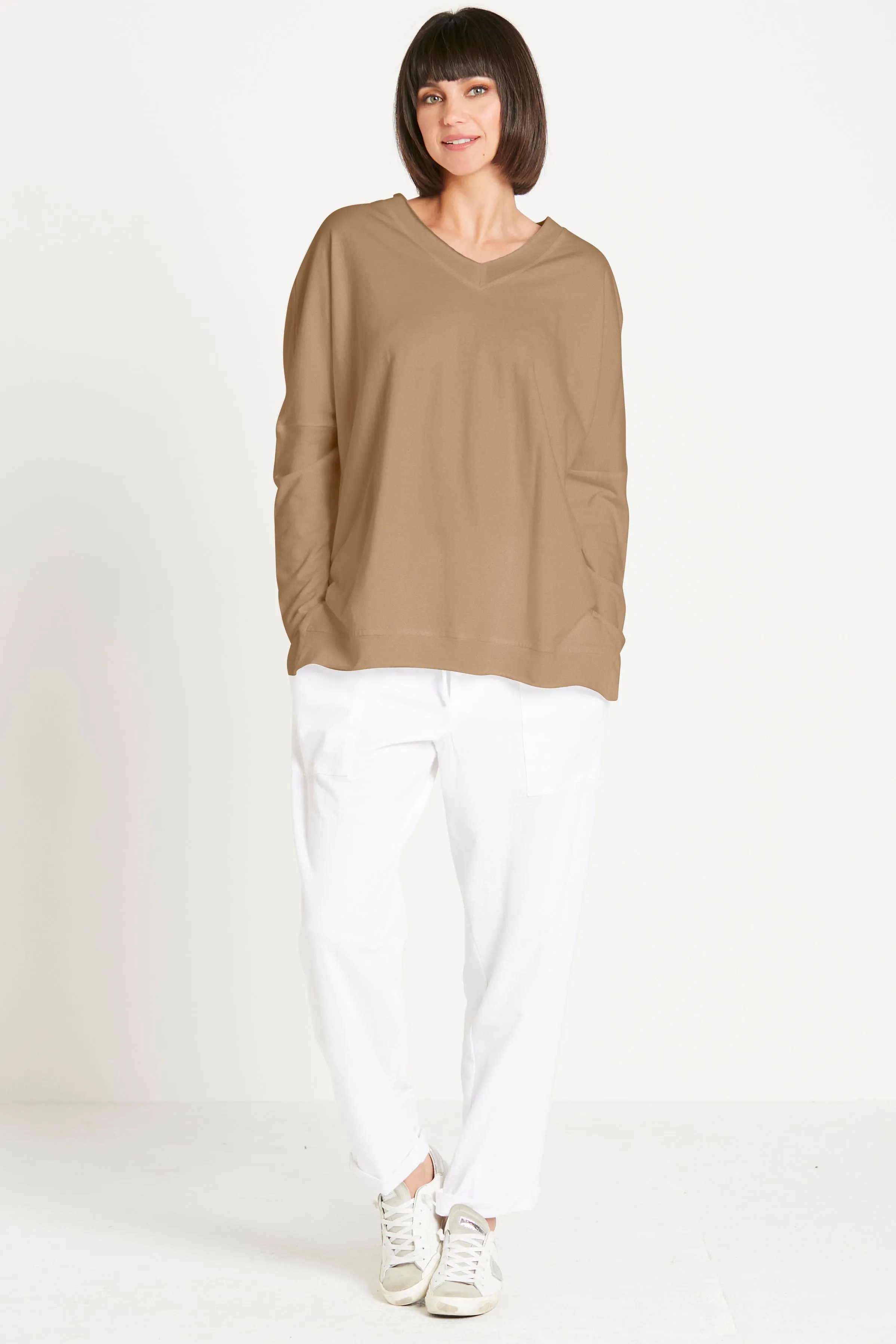 French Terry Bubble Top